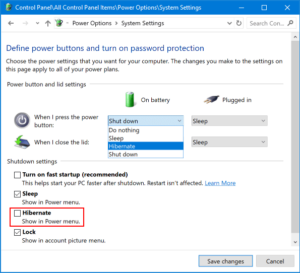 Missing Hibernate Option In Windows Power Options Ibexoft