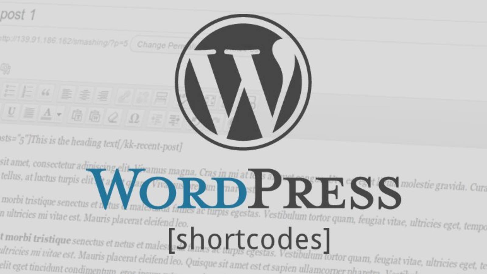 WordPress Shortcode